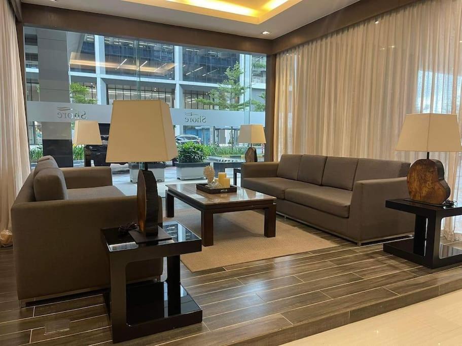 Shore 1 & 3 Residences Moa 1Br With Balcony By Darpm Manila Exteriér fotografie