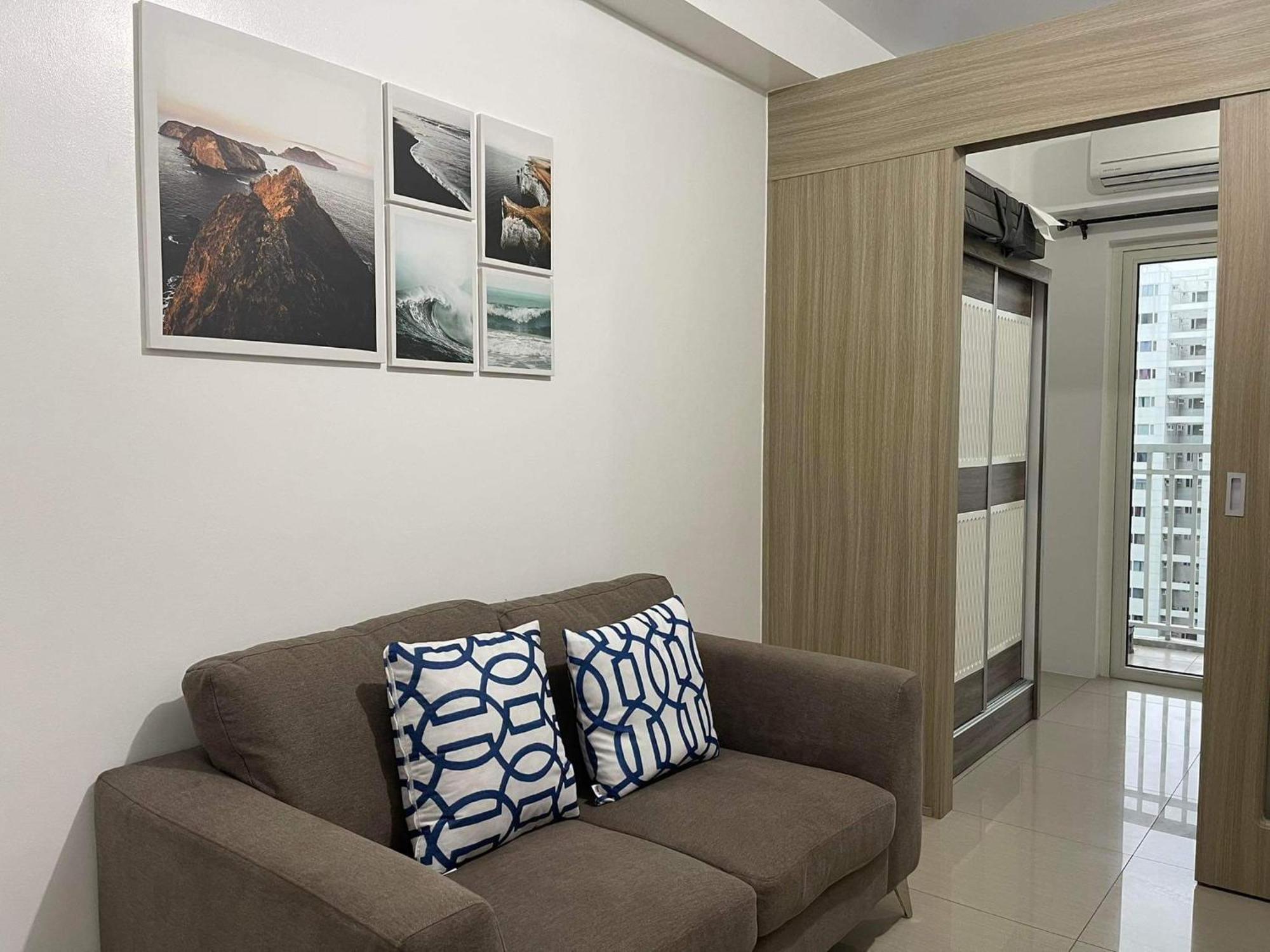 Shore 1 & 3 Residences Moa 1Br With Balcony By Darpm Manila Exteriér fotografie