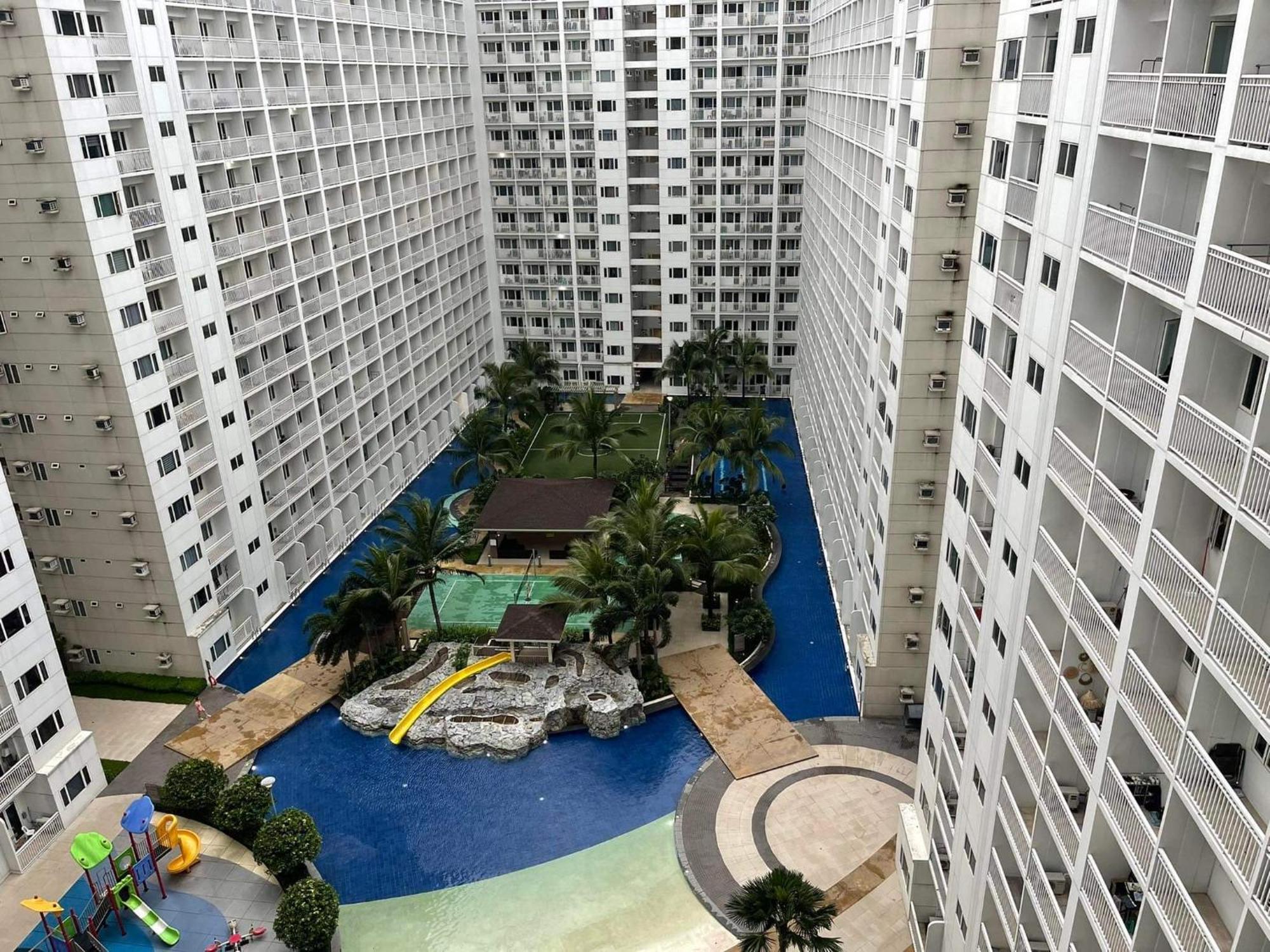 Shore 1 & 3 Residences Moa 1Br With Balcony By Darpm Manila Exteriér fotografie