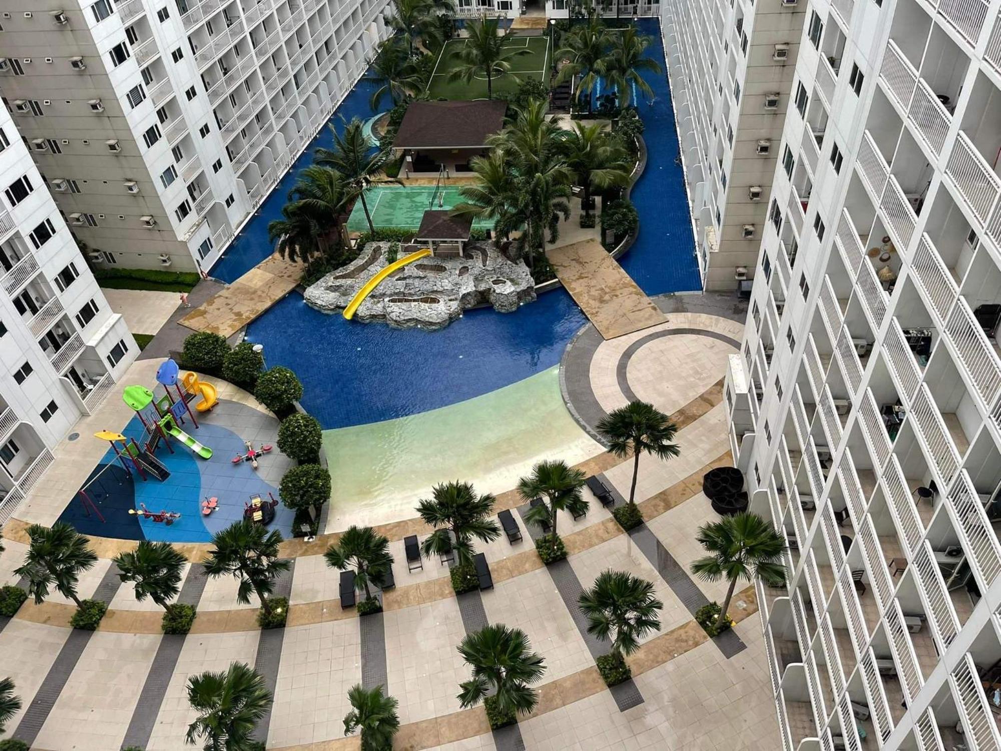 Shore 1 & 3 Residences Moa 1Br With Balcony By Darpm Manila Exteriér fotografie