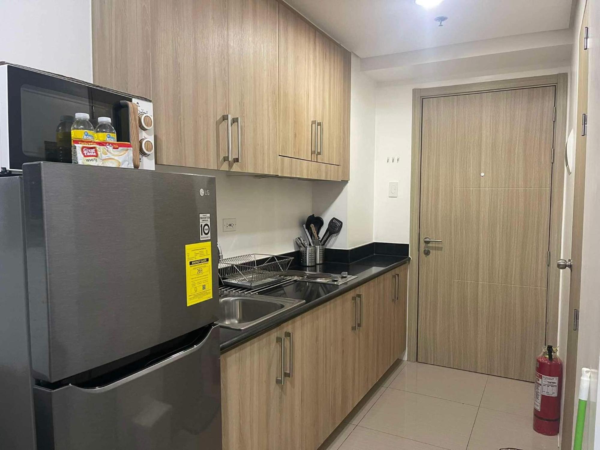 Shore 1 & 3 Residences Moa 1Br With Balcony By Darpm Manila Exteriér fotografie