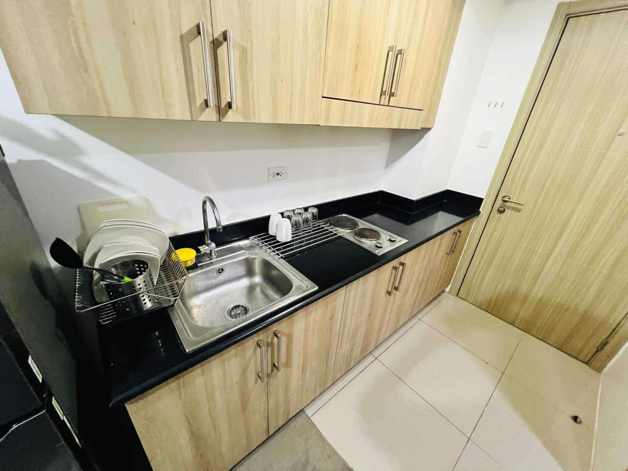 Shore 1 & 3 Residences Moa 1Br With Balcony By Darpm Manila Exteriér fotografie