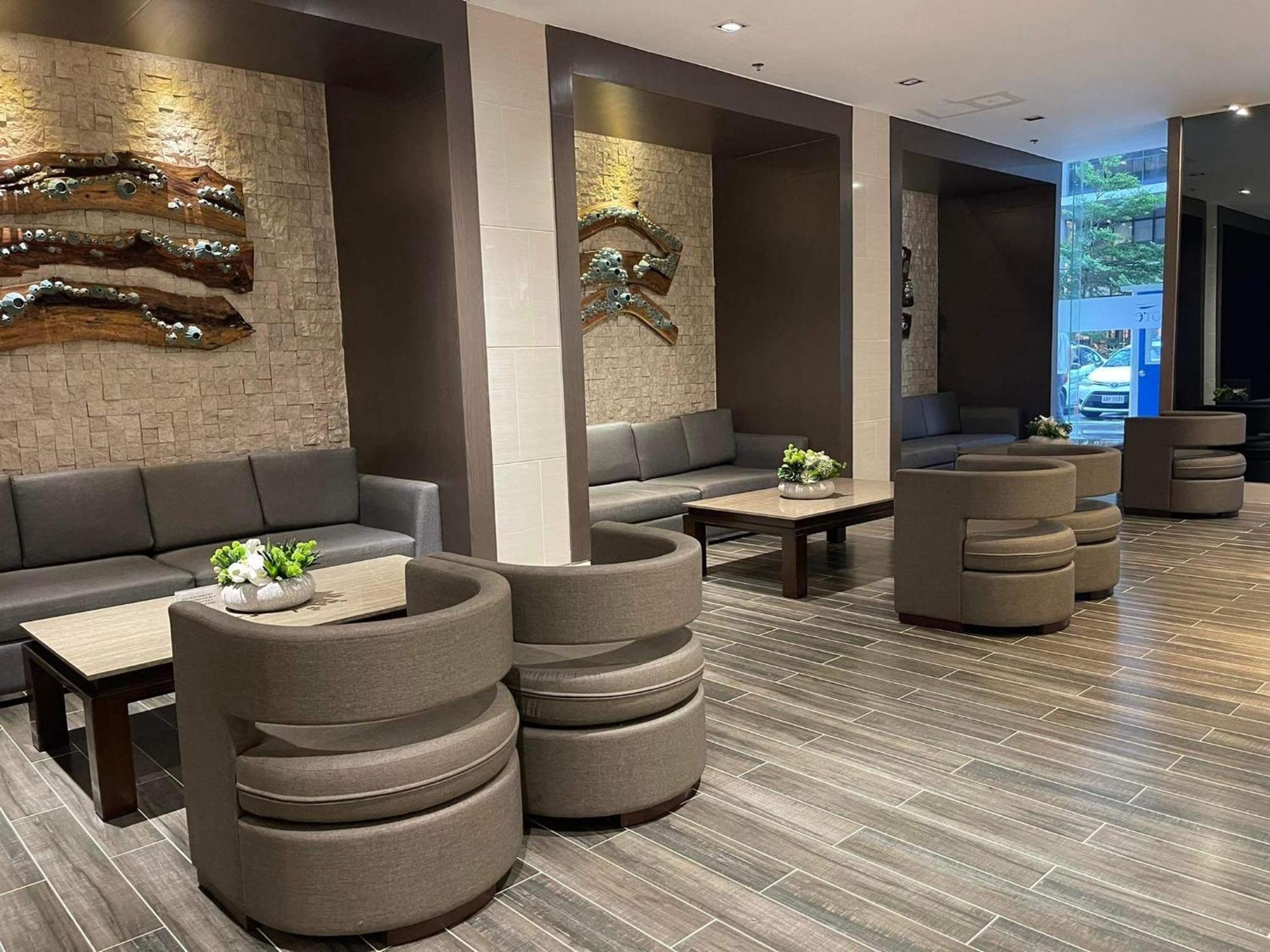 Shore 1 & 3 Residences Moa 1Br With Balcony By Darpm Manila Exteriér fotografie