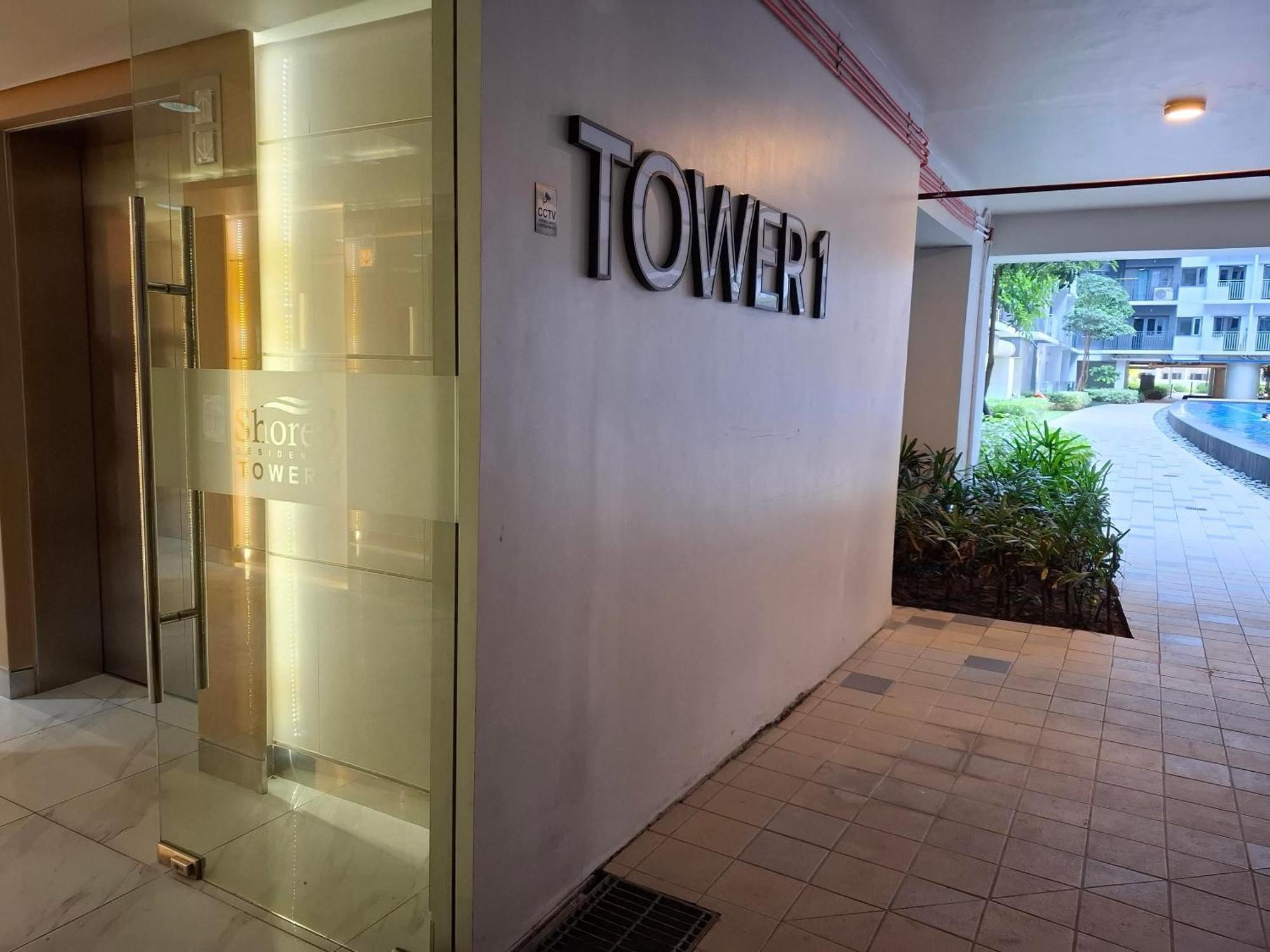 Shore 1 & 3 Residences Moa 1Br With Balcony By Darpm Manila Exteriér fotografie