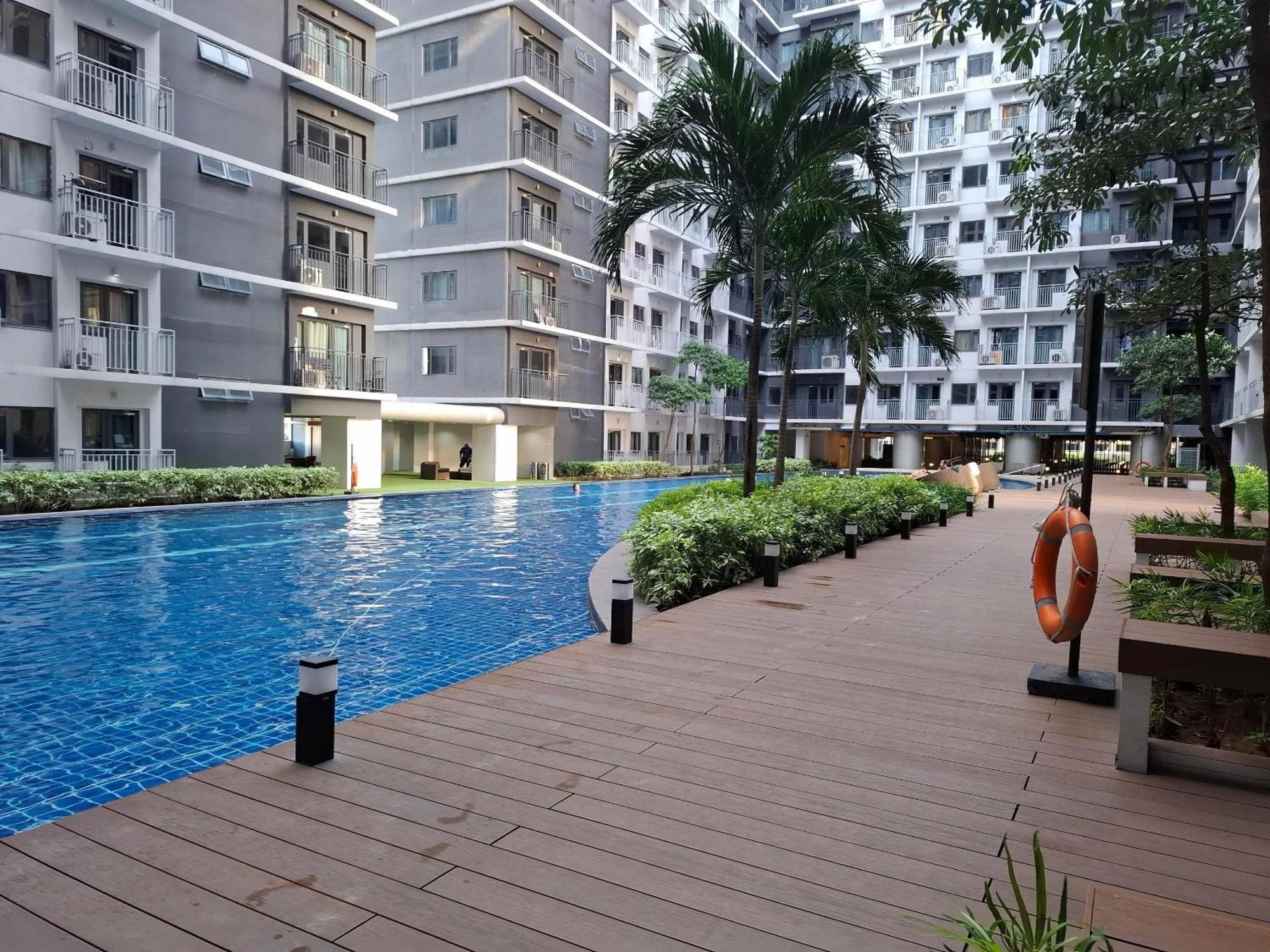 Shore 1 & 3 Residences Moa 1Br With Balcony By Darpm Manila Exteriér fotografie